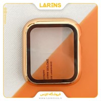 کاور اپل واچ  PC Glass سایز 40mm رنگ Shiny Gold